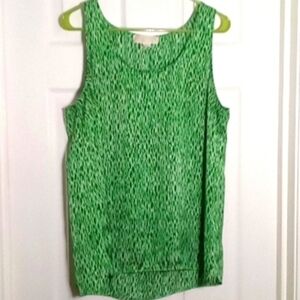 Michael Kors Vibrant Green Tank Top